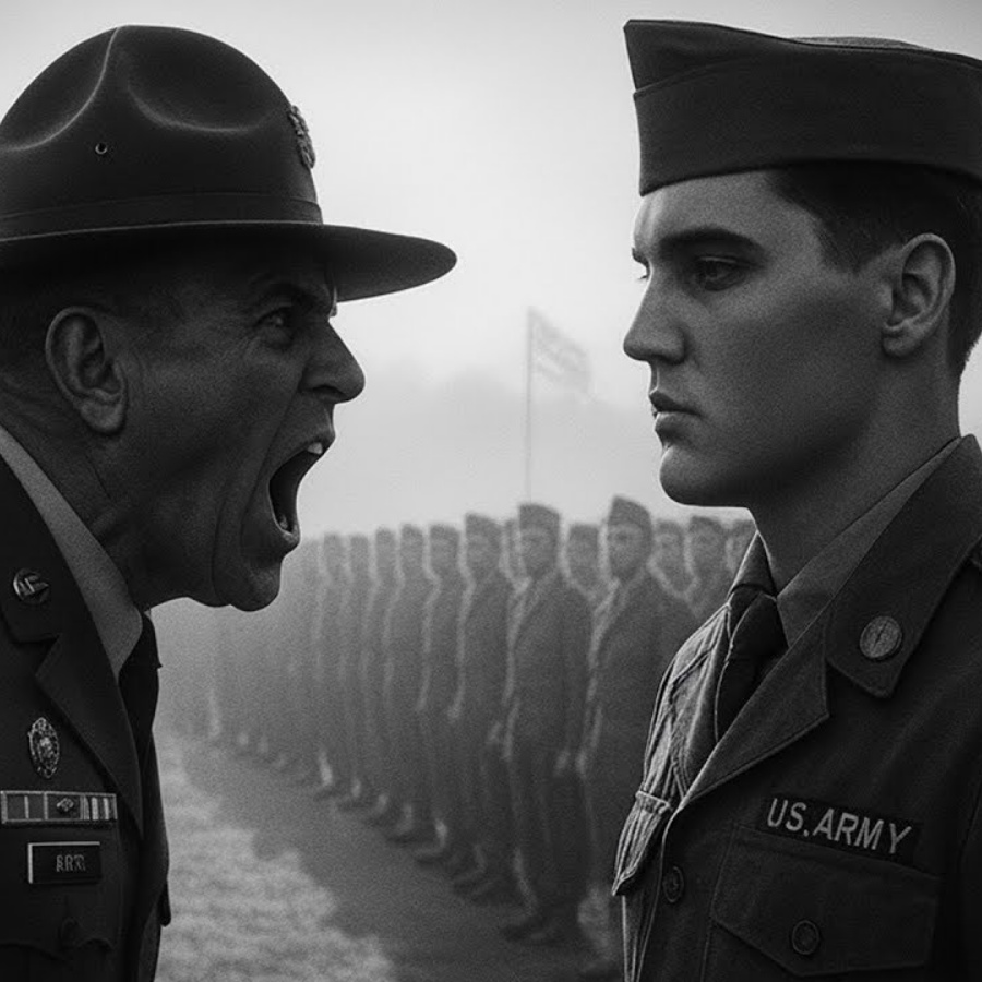 O sargento instrutor humilhou Elvis na frente de todos — o que Elvis fez em seguida chocou toda…