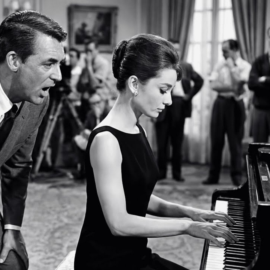 Audrey Hepburn Played Chopin for 12 Minutes—Cary Grant’s Reaction Made Movie HISTORY