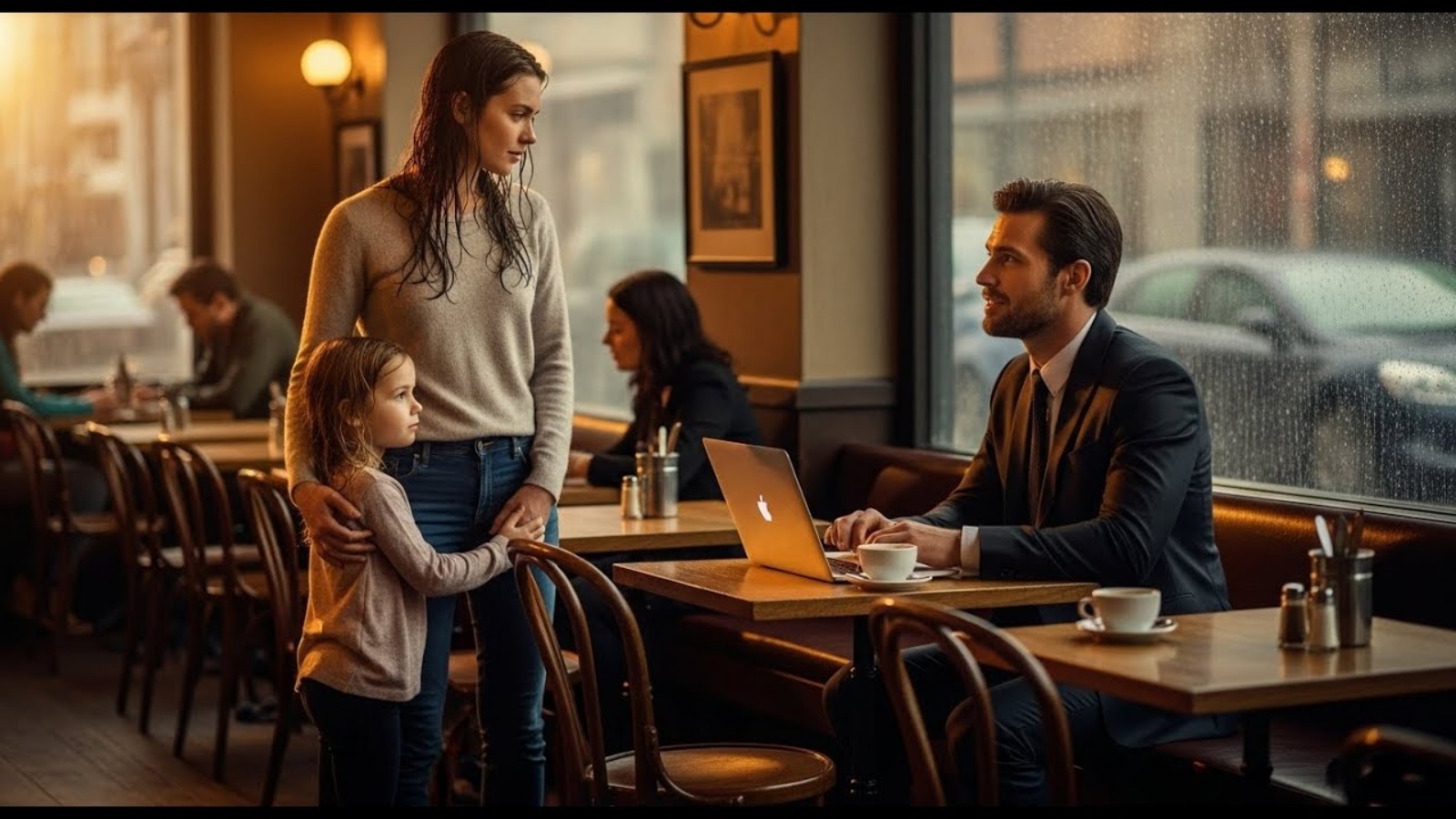 “Can I Share This Table?” Asked the Single Mom — “Only If I Pay the Bill,” Said the Billionaire Boss