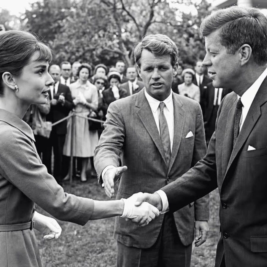 One Private Hour Between Audrey Hepburn and JFK — Why Bobby Kennedy Tried to Stop It