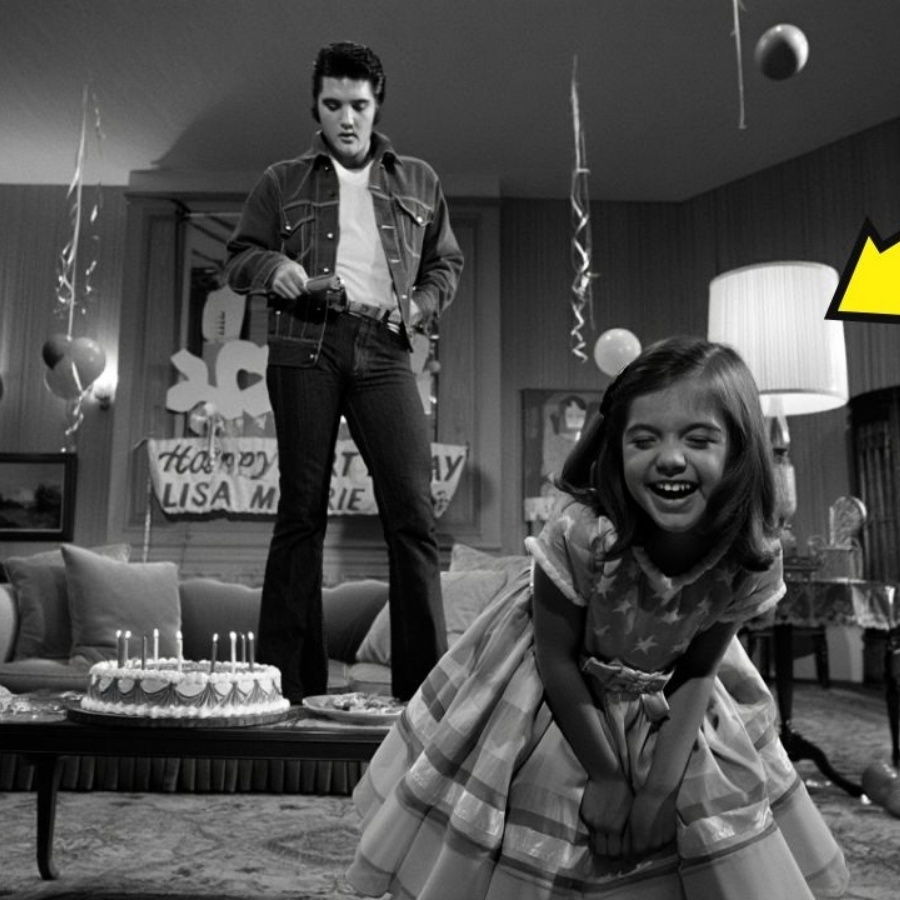 Elvis BROKE tradition at Lisa Marie’s birthday party — the video footage is priceless