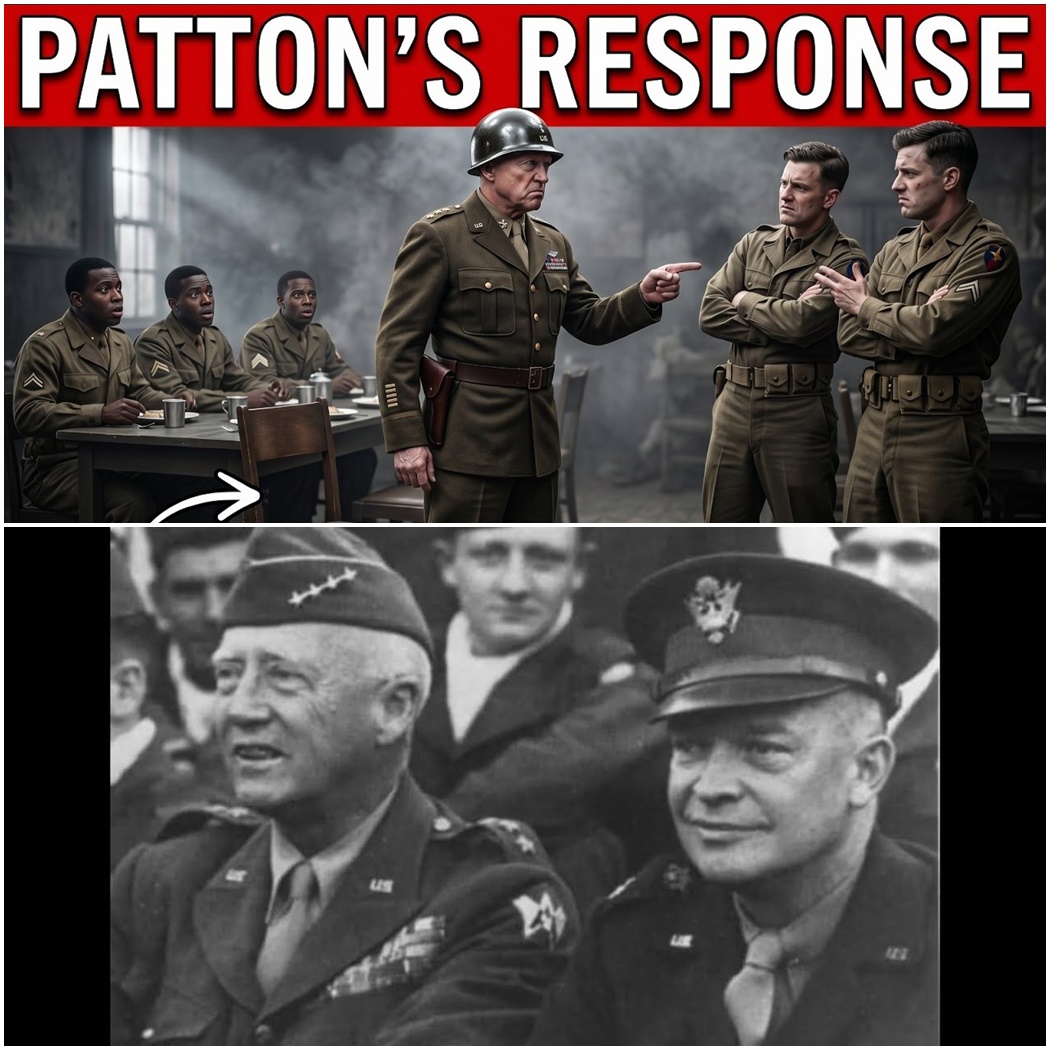What Patton Did When White Soldiers Refused to Eat at the Same Table as Black Men D