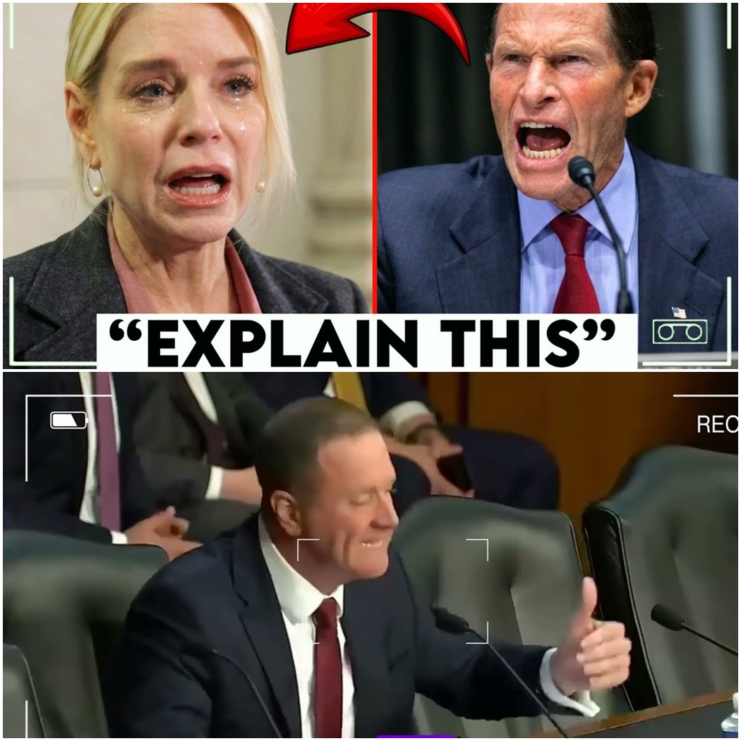 Blumenthal Drops Photo Bomb — Pam Bondi Goes Silent for 71 Seconds D