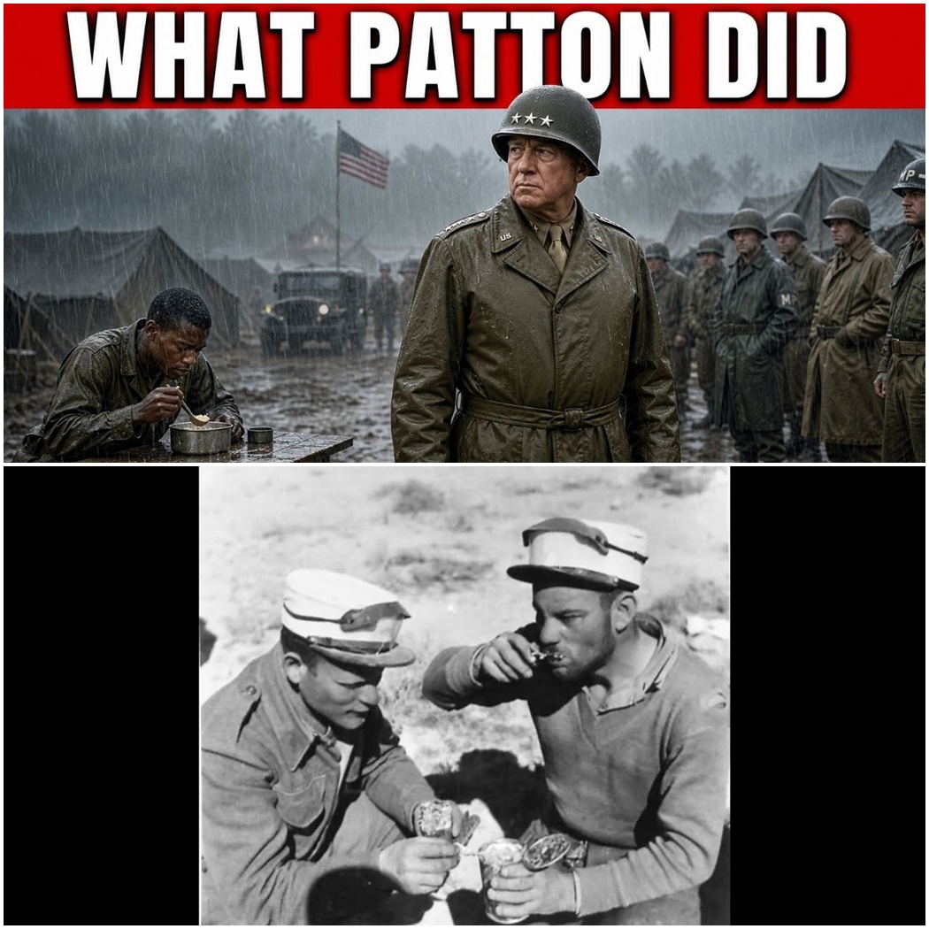 What Patton Did When He Saw a Black Soldier Eating Outside in the Rain D