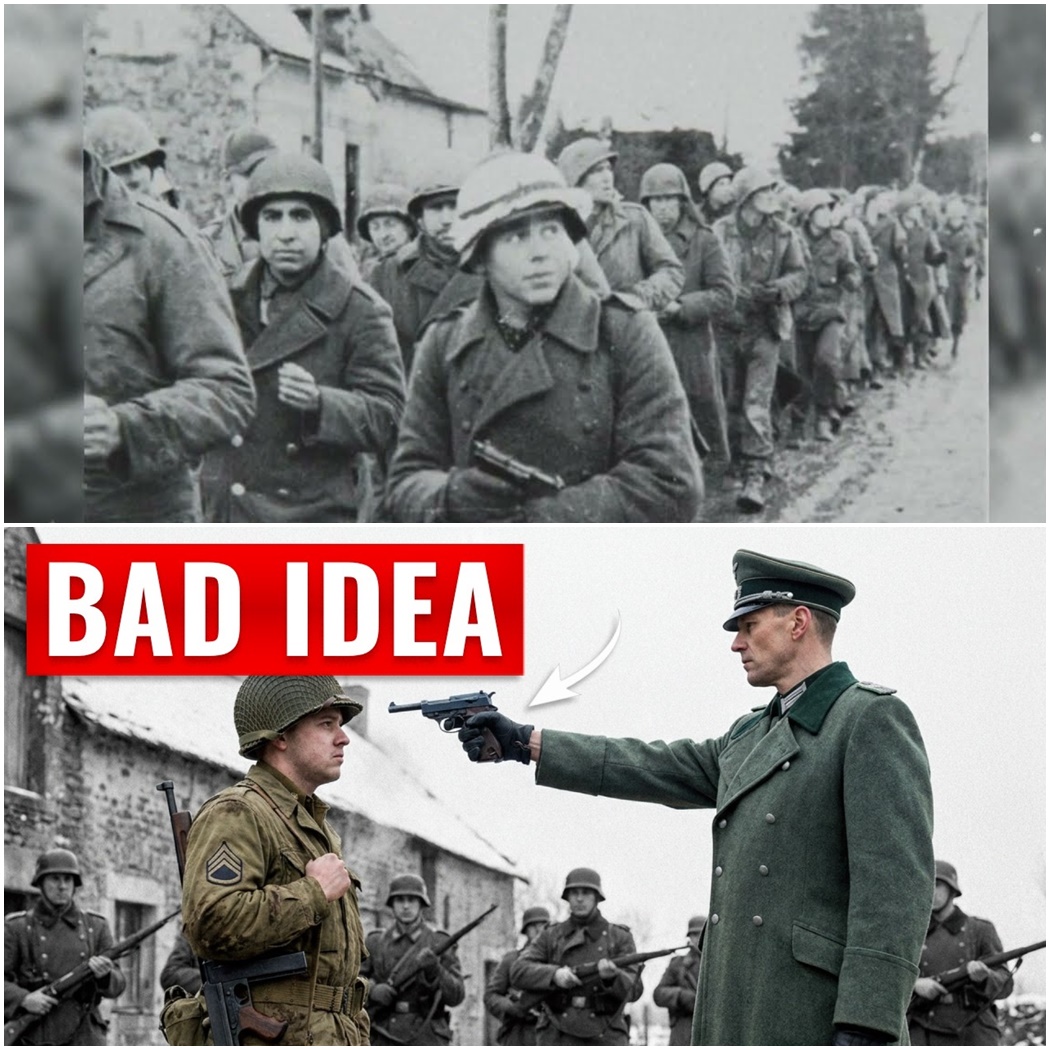 Germans Told This American to Surrender — 45 Seconds Later THEY Were His Prisoners D