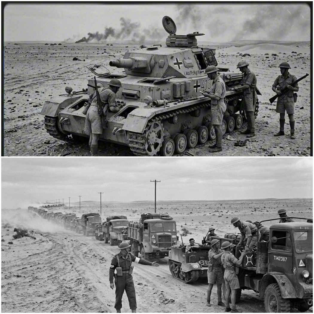 The British Trick That Made German Tanks Run Out of Fuel Just Before Battle D