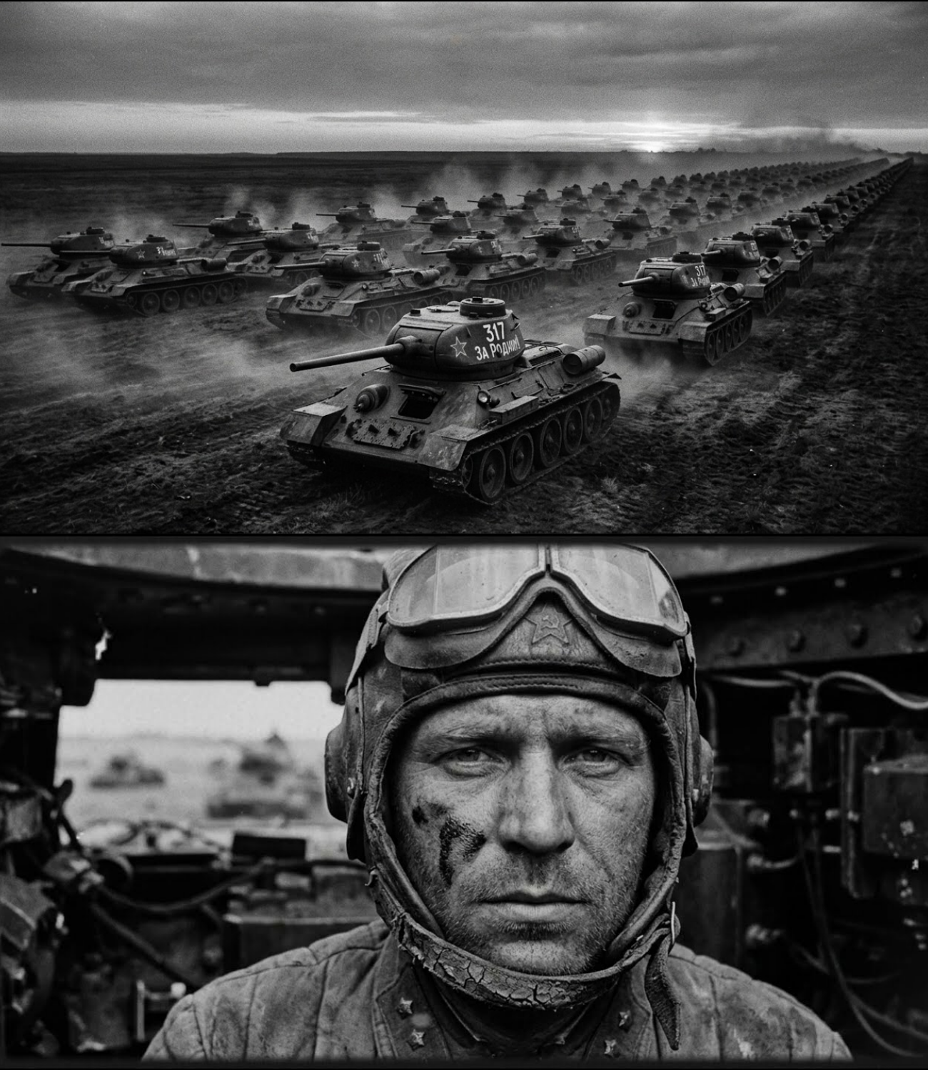 The Soviet Silent Convoy Order That Moved 400 T34s in Complete Darkness Germans Only Discovered