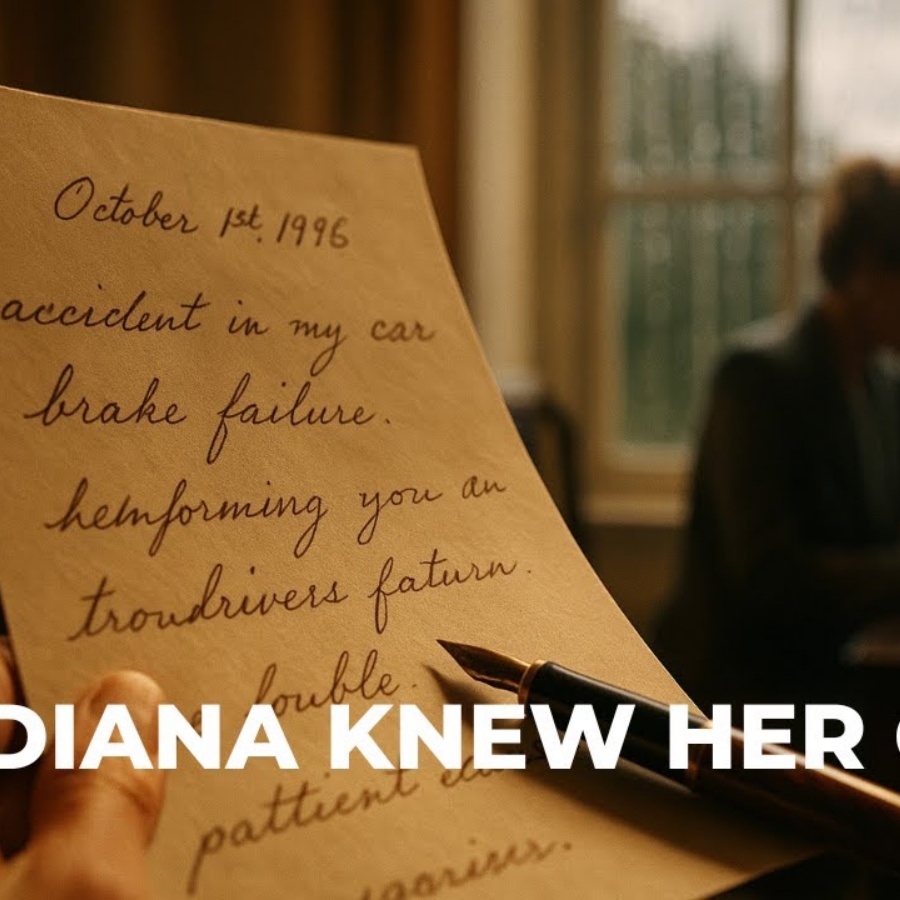 DIANA PREDICTED HER OWN DEATH — THE LETTER THEY FOUND