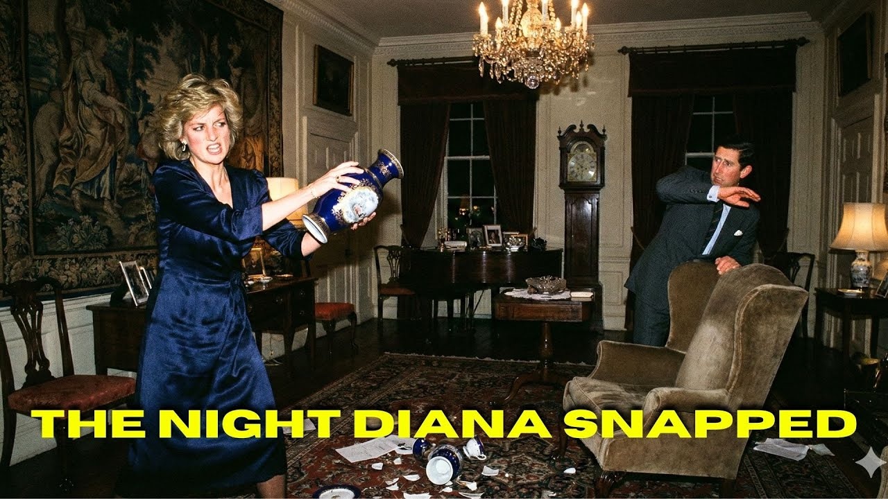 DIANA THREW A VASE AT CHARLES — Their Most Violent Fight